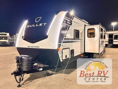 2026 Keystone RV Bullet Crossfire — front three-quarter view