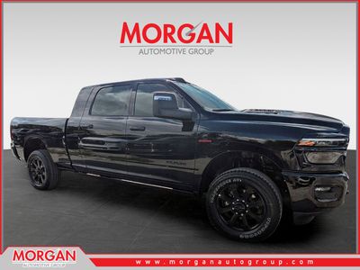 2026 Ram 2500 Laramie in Black — front three-quarter view