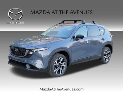2026 Mazda CX-5 2.5 S Preferred in Gray — front three-quarter view