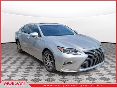 2016 Lexus ES 350 350 in Silver — front three-quarter view