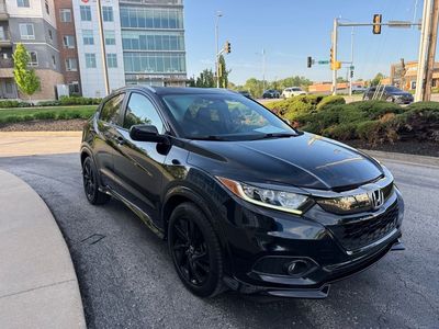 2021 Honda HR-V — rear three-quarter view