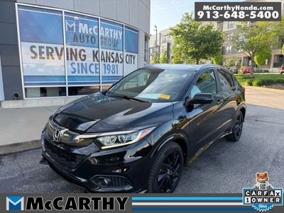 2021 Honda HR-V RU6H1MEW — front three-quarter view