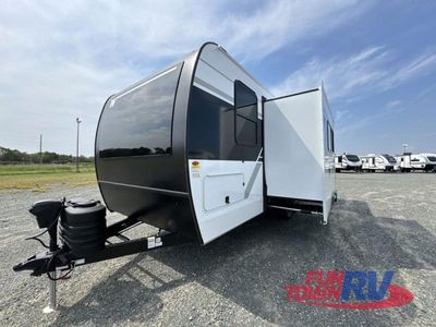 2026 Winnebago Thrive — rear three-quarter view