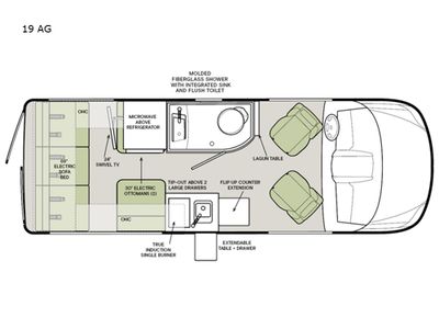 2025 Tiffin Motorhomes GT1 AG — engine compartment view