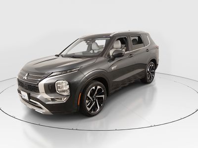 2024 Mitsubishi Outlander Plug-In Hybrid — rear three-quarter view