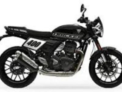 2027 Triumph TRACKER 400 — front three-quarter view