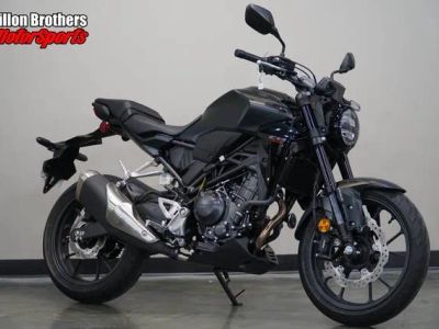 2025 Honda® CB300R — front three-quarter view