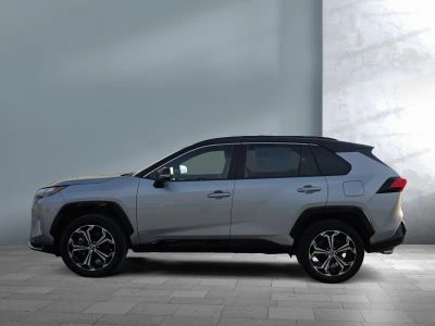 2025 Toyota RAV4 Plug-In Hybrid — rear three-quarter view