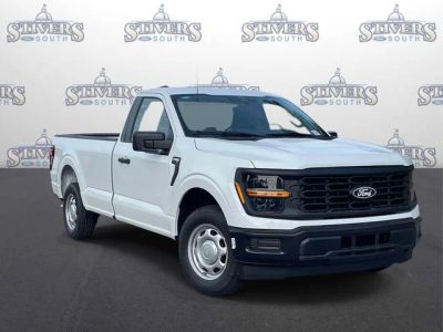2026 Ford F-150 XL in White — front three-quarter view
