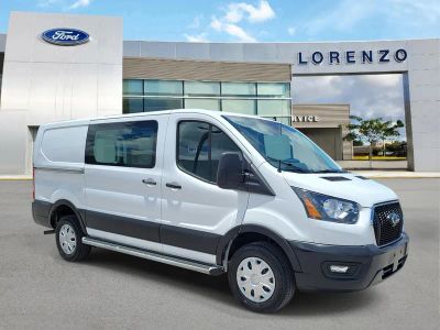 2024 Ford Transit Cargo Van — rear three-quarter view