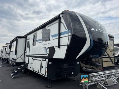 2026 Keystone RV Alpine — front three-quarter view