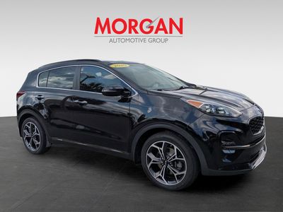 2020 Kia Sportage — side profile view