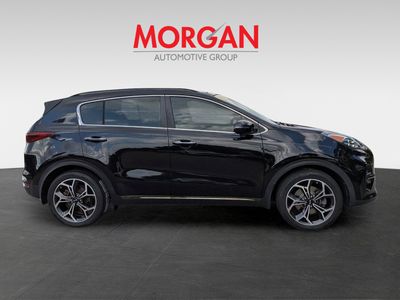 2020 Kia Sportage — rear three-quarter view