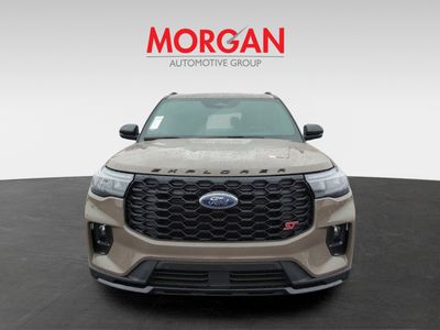 2026 Ford Explorer — rear three-quarter view