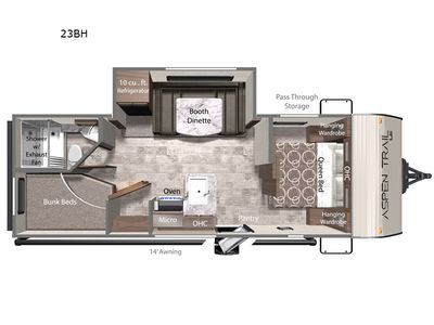 2026 Dutchmen RV Aspen Trail LE — photo 9 view