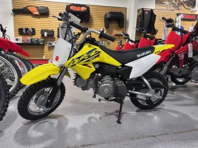 2025 Suzuki DR-Z50 — front three-quarter view