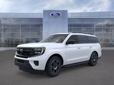 2026 Ford Expedition in AZ White — front three-quarter view