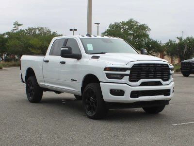 2026 RAM 2500 Big Horn in Bright White Clear-Coat Exterior Paint — front three-quarter view