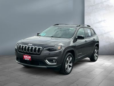 2022 Jeep Cherokee — front three-quarter view