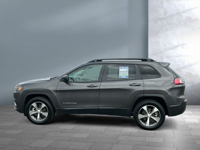 2022 Jeep Cherokee — rear three-quarter view