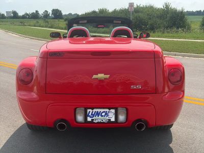 2004 Chevrolet SSR — rear three-quarter view