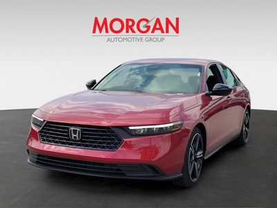 2026 Honda Accord Hybrid — rear three-quarter view
