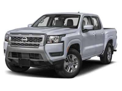2026 Nissan Frontier SV in Gray — front three-quarter view