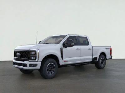 2026 Ford F-250 XLT in Oxford White — front three-quarter view