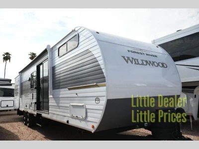 2027 Forest River RV Wildwood — front three-quarter view