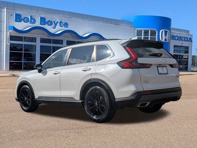 2024 Honda CR-V Hybrid — rear three-quarter view