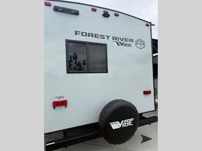 2025 Forest River RV Vibe — rear three-quarter view