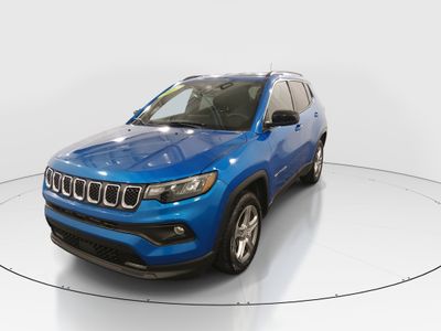 2024 Jeep Compass — rear three-quarter view