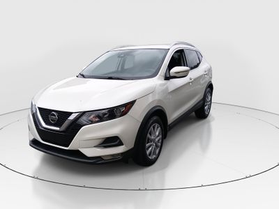2022 Nissan Rogue Sport — rear three-quarter view