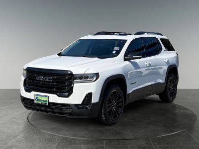 2022 GMC Acadia — rear three-quarter view