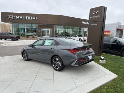 2026 Hyundai Elantra — rear three-quarter view