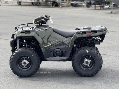 2026 Polaris Sportsman 450 H.O. — engine compartment view