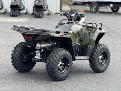 2026 Polaris Sportsman 450 H.O. — rear three-quarter view