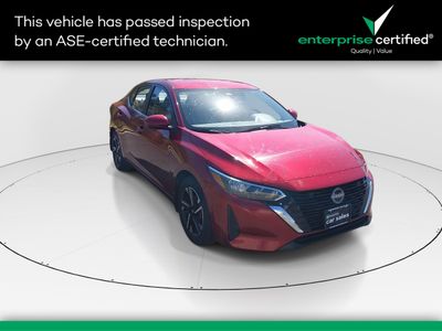 2024 Nissan Sentra SV CVT — front three-quarter view