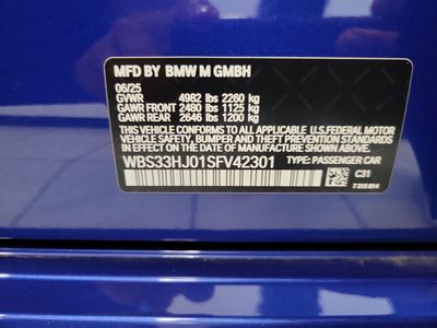 2025 BMW M3 — photo 33 view