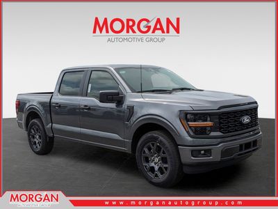 2026 Ford F-150 STX in Gray — front three-quarter view