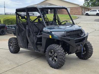 2026 Polaris® Ranger Crew XP 1000 Premium Blue Labyrinth — front three-quarter view