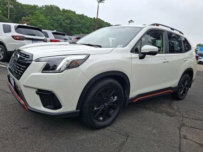 2023 Subaru Forester — rear three-quarter view