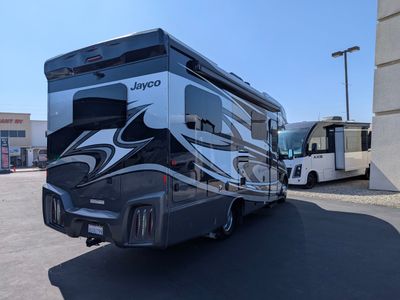 2021 Jayco Melbourne Prestige — front three-quarter view