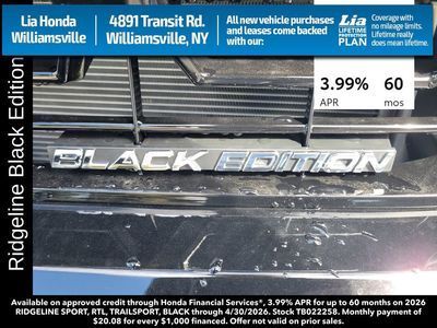 2026 Honda Ridgeline Black Edition - Photo 12