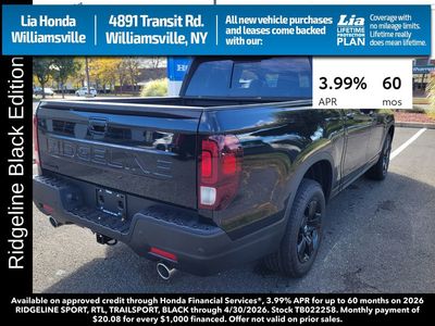 2026 Honda Ridgeline Black Edition - Photo 4