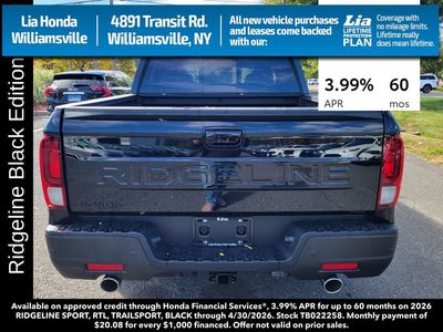 2026 Honda Ridgeline Black Edition - Photo 5