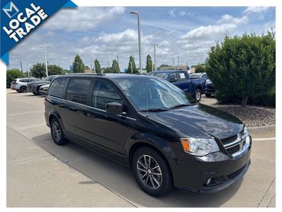 2017 Dodge Grand Caravan — rear three-quarter view
