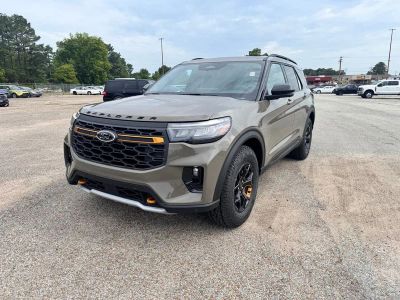 2026 Ford Explorer — rear three-quarter view