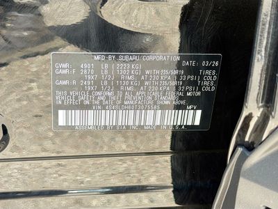 2026 Subaru Forester — photo 41 view