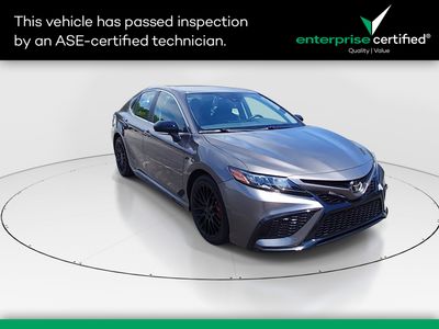2024 Toyota Camry SE Auto — front three-quarter view